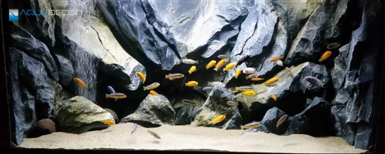 Classic Rocks 3D Aquarium Backgrounds - Aquadecor