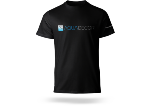 aquadecor branded t shirt